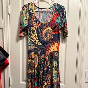 EUC LuLaRoe Nicole dress